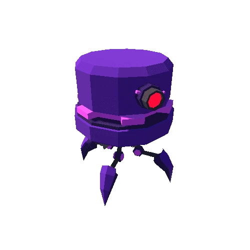 Polygonal Robot Hermit Purple